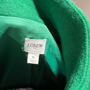 J. Crew Factory City Coat Green